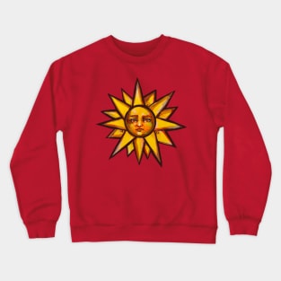 Sun Compass Style Icon Crewneck Sweatshirt